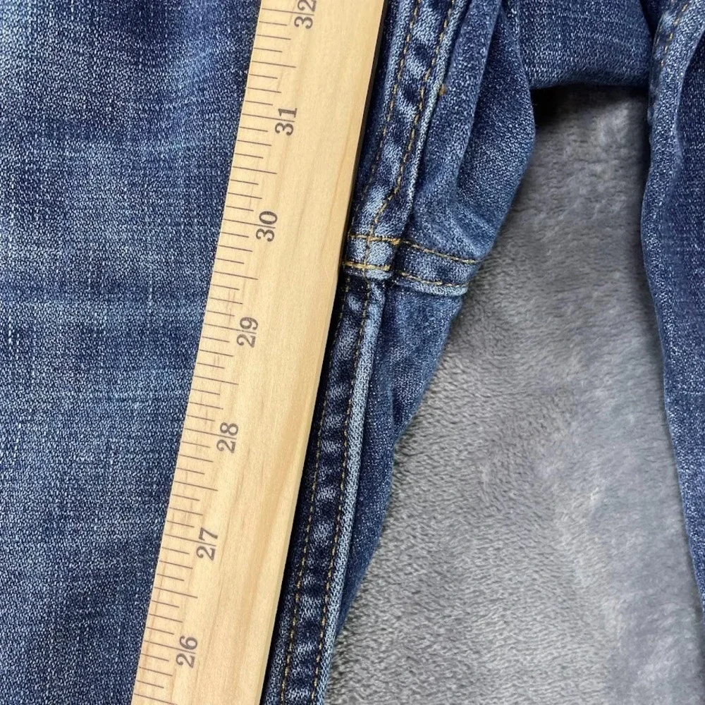Levi's 569 Jeans Mens 36x30 Fits 38x30 Blue Medium Wash Straight Relaxed Denim‎